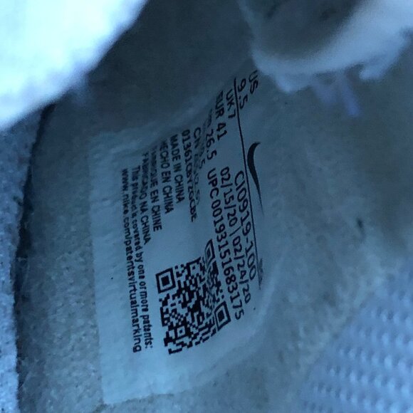 RARE Nike Air Force 1 Shadow Size 9.5 White - Picture 6 of 16